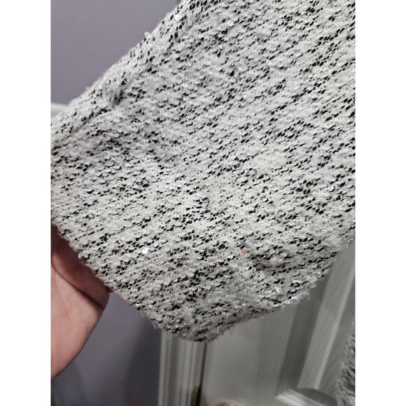 Chicos Black White Pullover Sweater SKU 182 Size 2 Size L Large - Picture 4 of 10